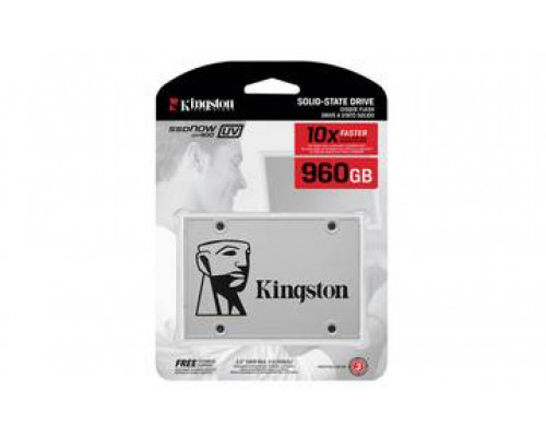 Твердотельный диск 960GB Kingston SSDNow UV400, 2.5", SATA III, TLC [R/W - 550/500 MB/s]